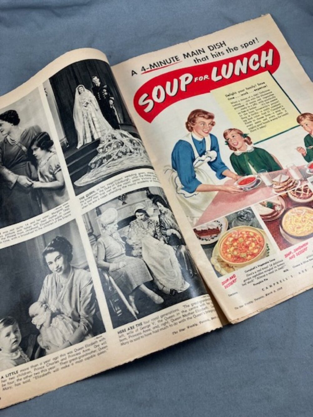 Vtg Toronto Star Weekly Magazine March 8 1952 Queen Elizabeth - Picture 9 of 10
